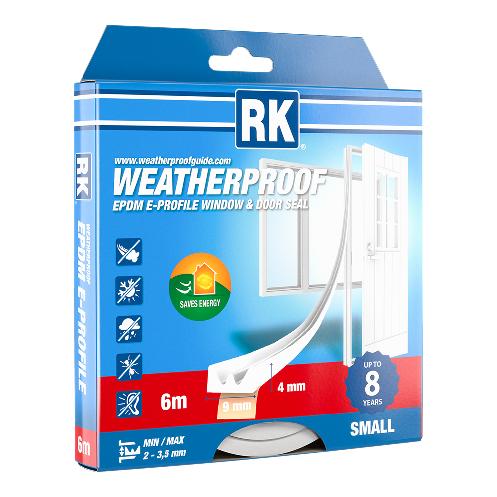 Weatherproof EPDM, E-profile Small