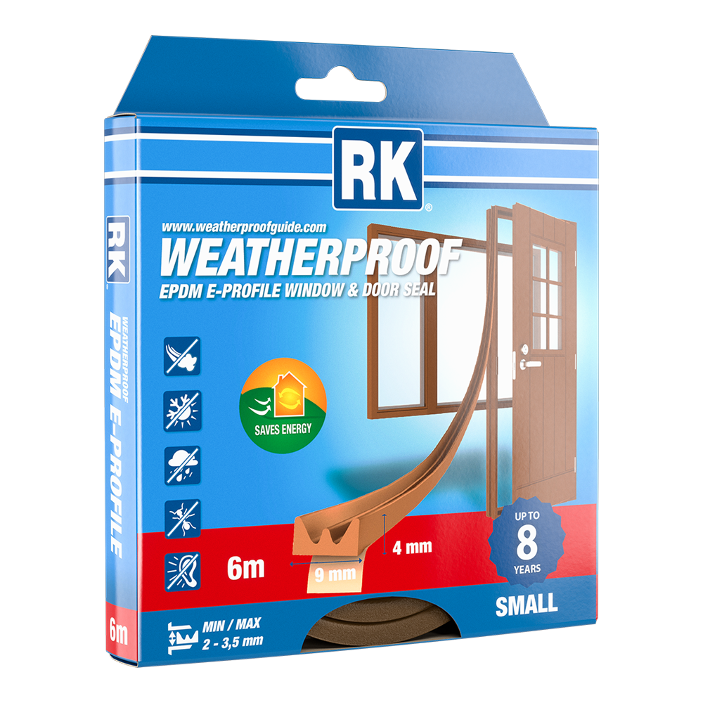 Weatherproof EPDM, E-profile Small