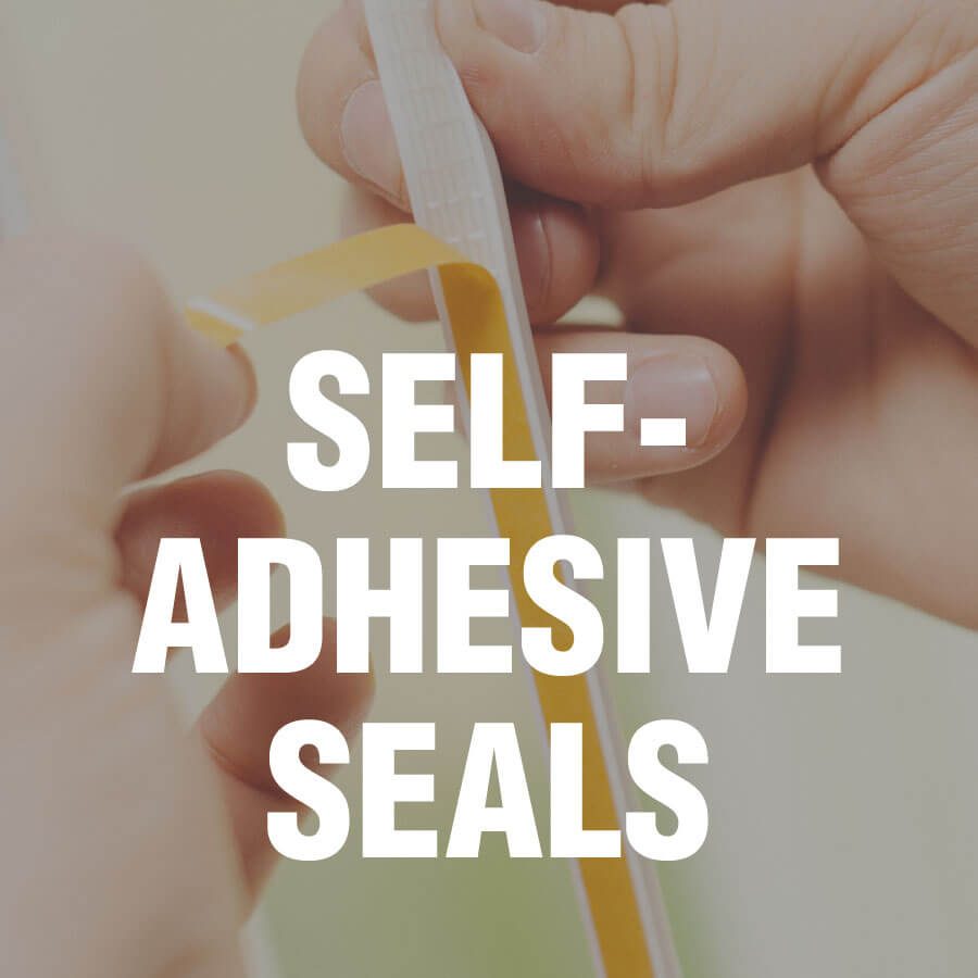 Self-adhesive seals